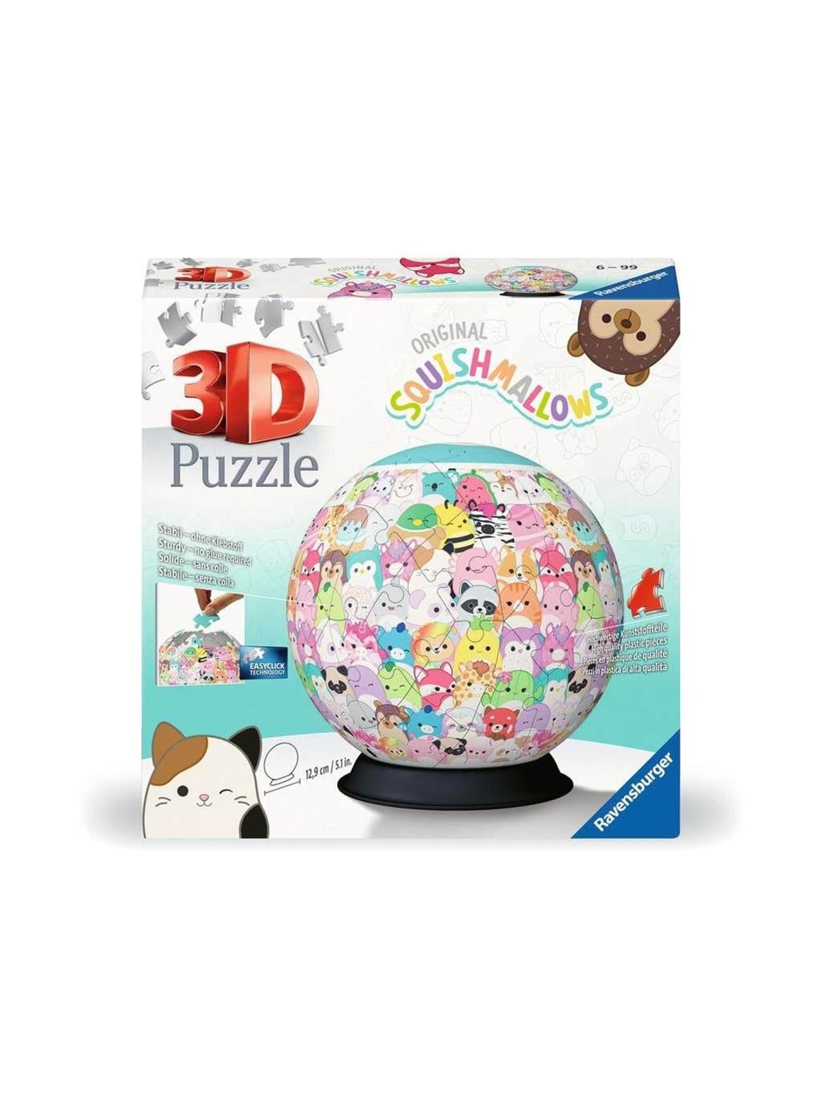 Ravensburger Puzzle-Ball Squishmallows 3D Puzzle