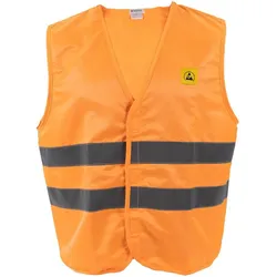 Wetec, Warnweste, ESD-Warnweste, Grösse 2XL, Farbe orange (XXL)