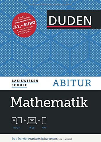 Hubert Bossek - Basiswissen Schule - Mathematik Abitur: Das Standardwerk für Abiturienten (Duden - Basiswissen Schule) - Preis vom 18.10.2026 19:22:15 h
