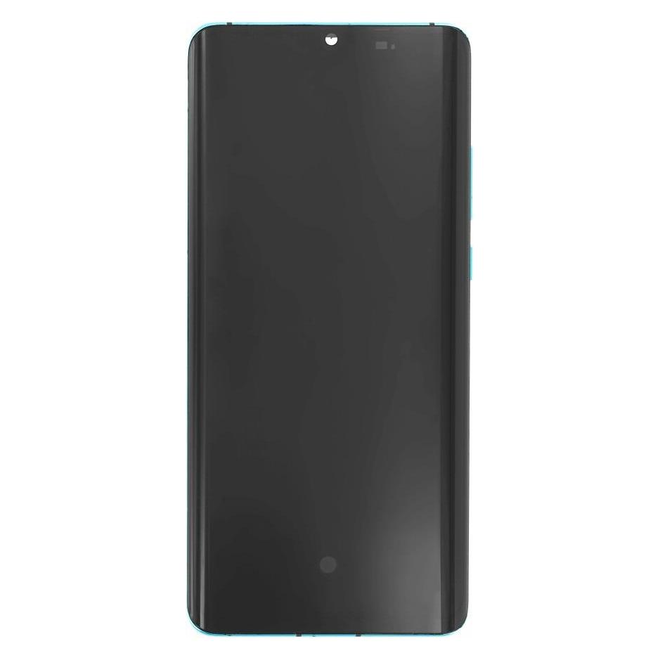 OEM Display-Einheit + Rahmen für Huawei P30 Pro aurora blue (Display, Huawei P30 Pro) (25435013)