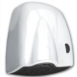 Sensor Haartrockner Orgavente QIBLI HAIR ABS weiß 1200 W zur Wandmontage, Zertifikat CE