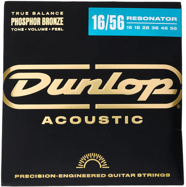 Dunlop Ph/Bronze Resonator Set 16-56