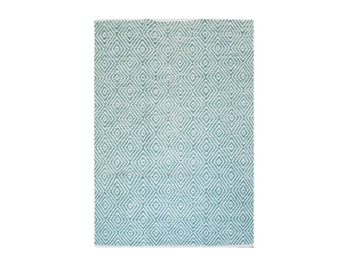 Tapis design en coton bleu ciel 120x170 cm