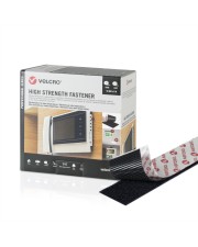 VELCRO HiStr je5m Haken-&Flauschbd 50mm Schwarz (VEL-PS20009)