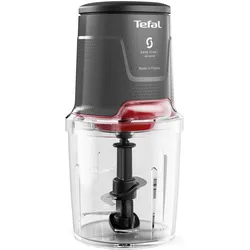 Tefal MQ740HF0, Zerkleinerer, Schwarz, Transparent