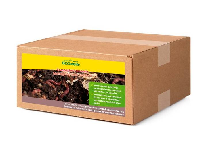Ecostyle verse wormenmix compostering 1 kg