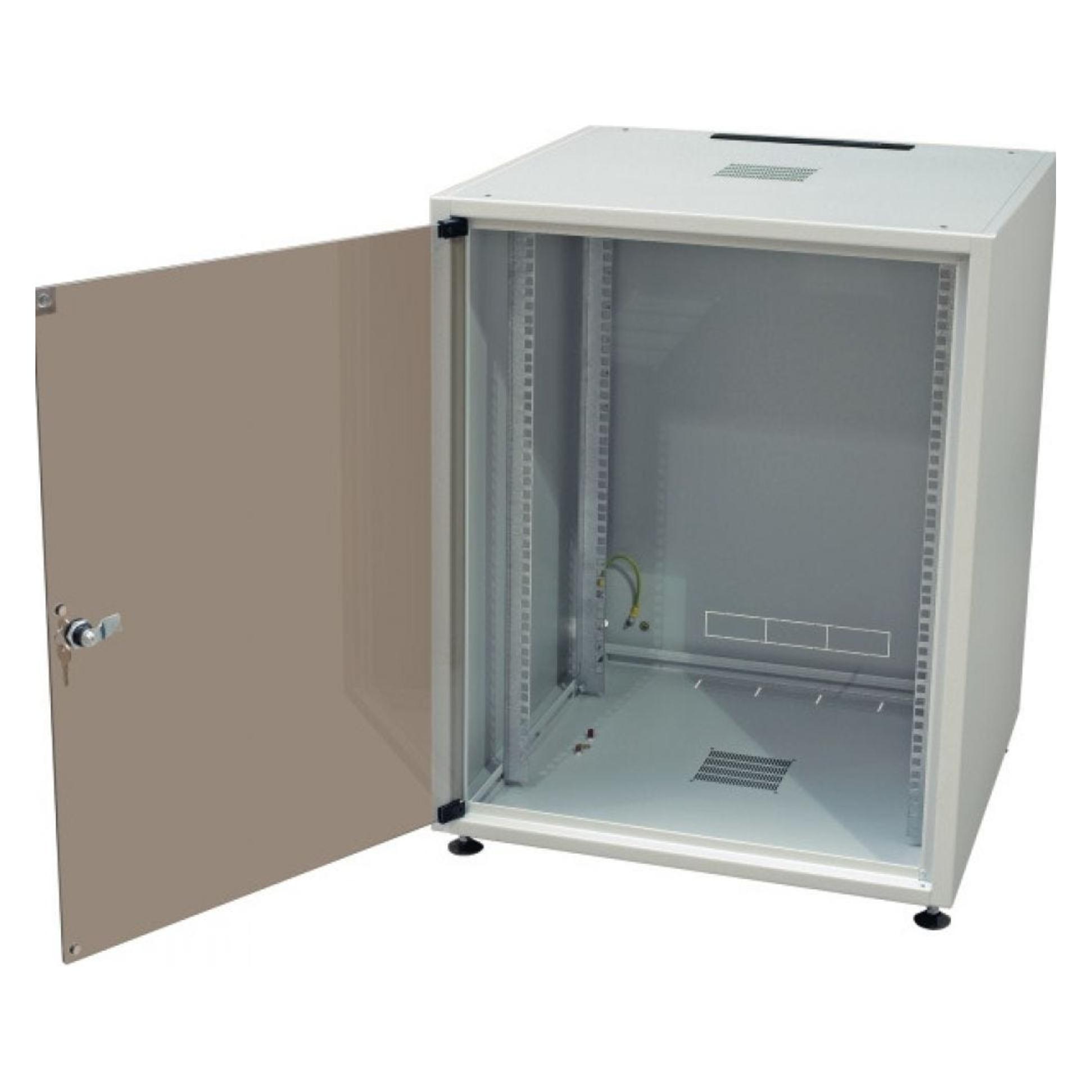 EFB Elektronik Netzwerkschrank (18 HE, 19 Zoll Rack) (OFF-1868GR.V1RW)