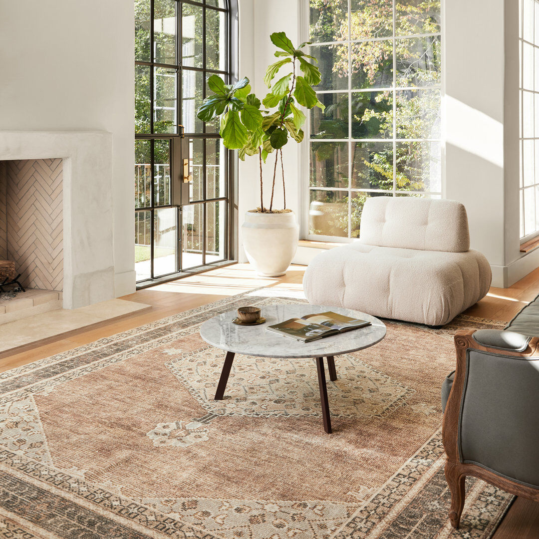 Becki Owens x Livabliss Lila Rug Cream;Brown;Black;Gray Rectangle 200 x 275cm
