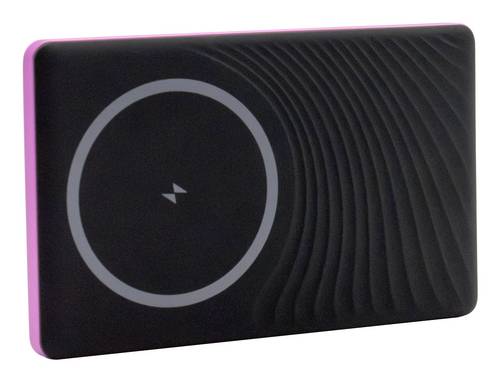 RealPower Powerbank 5.000 mAh USB PD, Qi Wireless Charging, Magsafe USB-C PD Rose