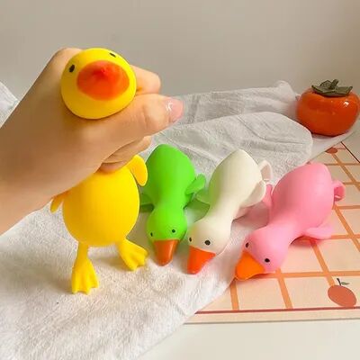 Modern Mode Marketplace Cute Squishy Duck Toy For Stress Relief And Sensory Play Cute Squishy Duck Toy For Stress Relief And Sensory Play