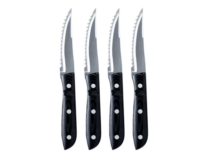 Gense Couteau à viande Old Farmer XL Micarta lot de 4