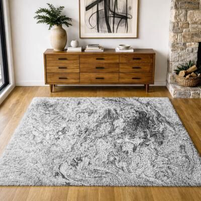 Addison Rugs Premium Washable Super Soft Abstract Carthage Dream Shag Rug