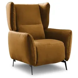 Exxpo by Gala Sessel Lorien Stoff Gelb Mustard
