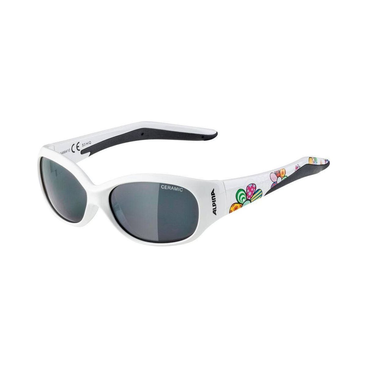 Alpina Flexxy Kids white flowers ceramic black (10) one size A8466410