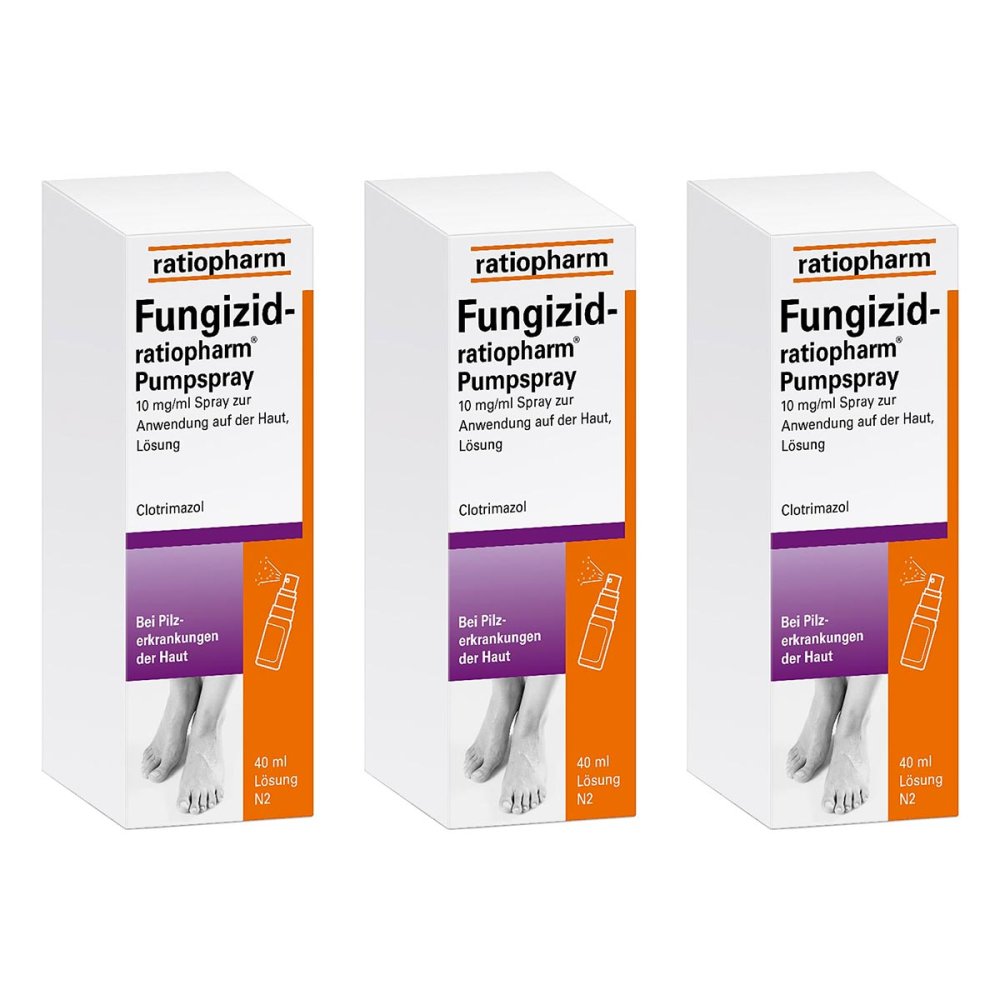 ratiopharm GmbH Fungizid-ratiopharm Pumpspray 08104214