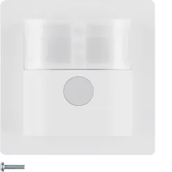 Berker 85341229 Berker Unterputz IR Bewegungsmelder Komfort 1,1 m Serie Q.x polarweiß, samt