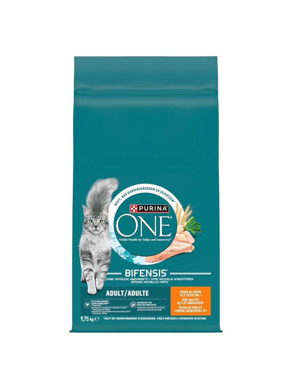 PURINA NESTLE PURINA One Adult Chicken - Trockenfutter für Katzen - 9,75kg
