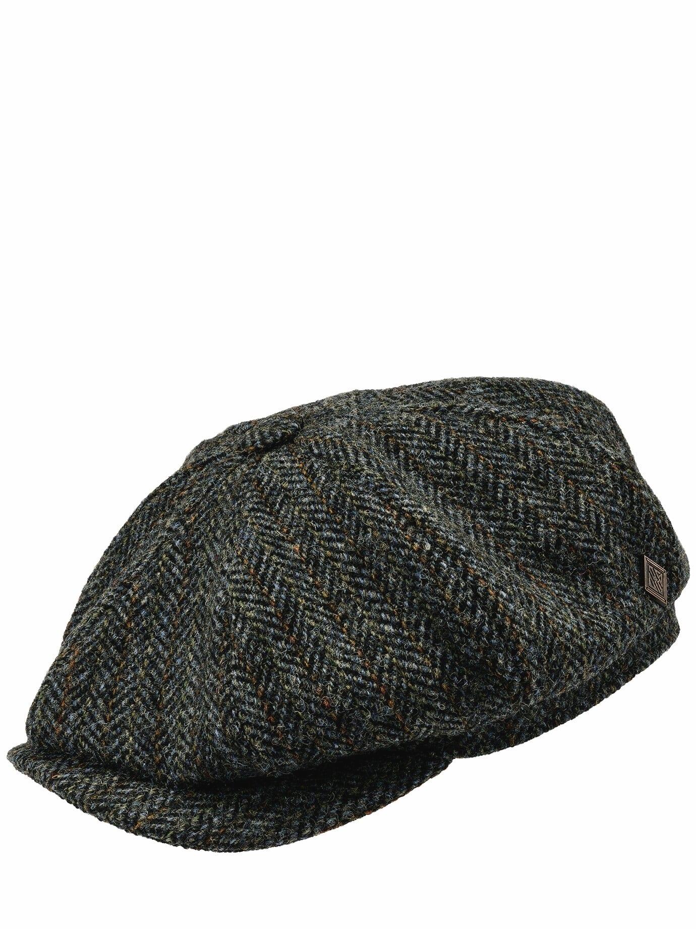 Diefenthal Herren Baker Boy 1930 Blau 100 % Schurwolle