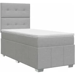 vidaXL, Boxspringbett, Boxspringbett (80 x 200 cm)