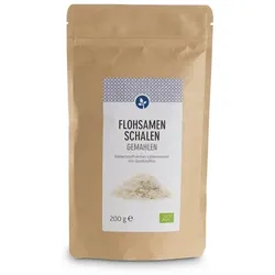 Flohsamenschalen gemahlen bio