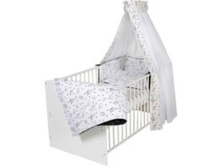 Babybett mit Ausstattung Classic White 70x140 cm