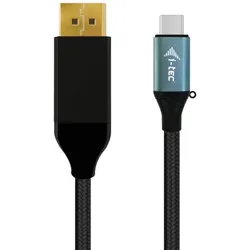 i-tec USB-C DisplayPort Kable Adapter 4K / 60 Hz 150cm