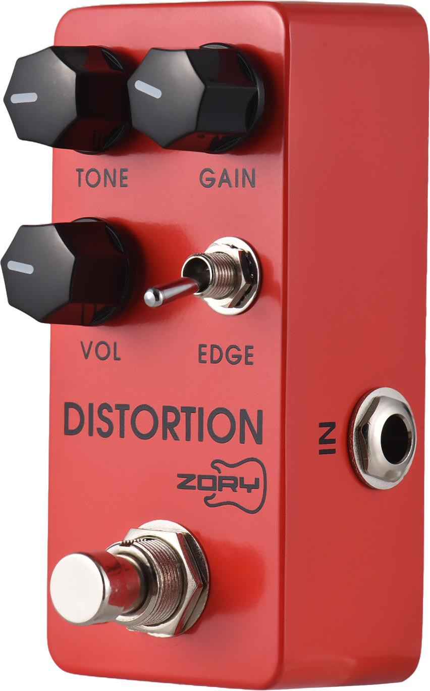 Cocosity Gitaar Distortion Effectpedaal met True Bypass en Aluminiumlegering
