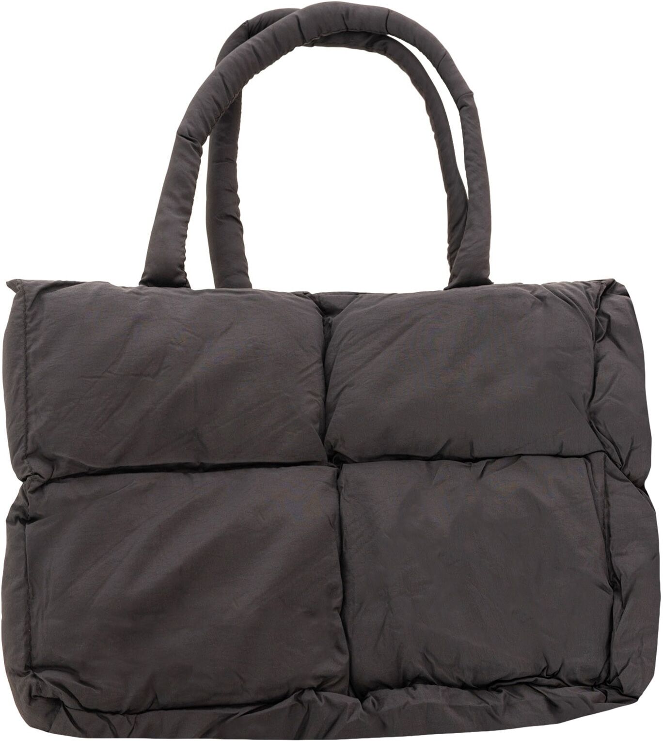 Tragetasche ZWILLINGSHERZ "Uni", Damen, Gr. B/H/T: 45cm x 30cm, grau (schwarz), Web, Kunstfaser, unifarben, Taschen Tragetasche, geräumig, leichtes Material schwarz B/H/T: 45cm x 30cm