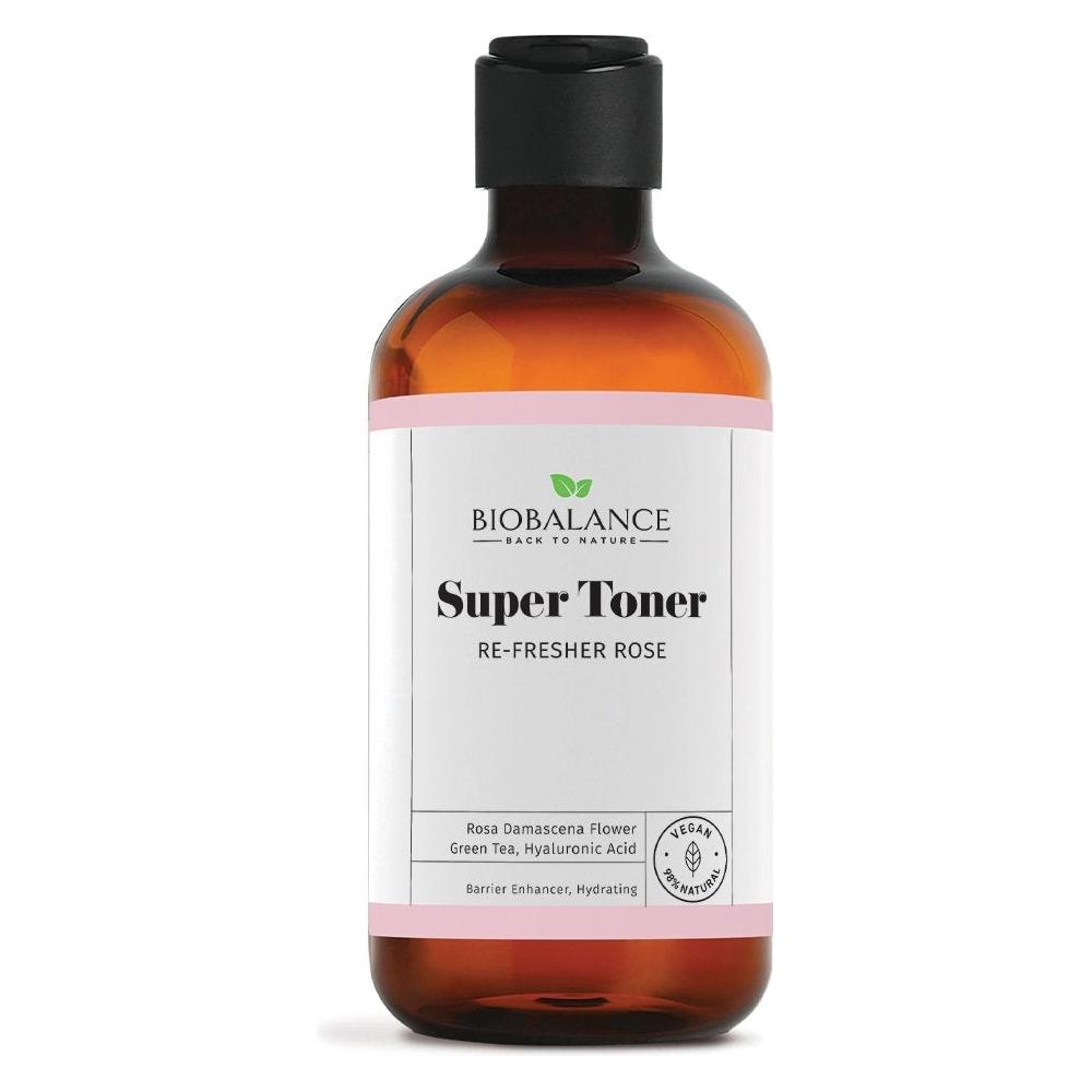Biobalance Bio Balance Super Toner Re-Fresher Rose, Feuchtigkeitsspendendes und tonisierendes Gesichtswasser (Gesichtswasser, 250 ml) (74848022)