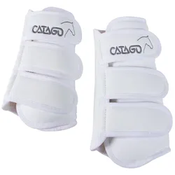CATAGO Dressurgamaschen - weiß - Vollblut