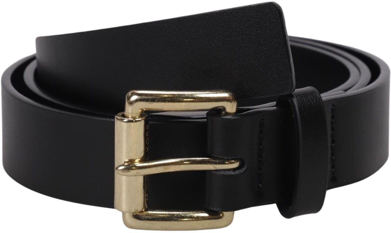 Michael Michael Kors Damen Gürtel, Schwarz, Gr. 70, Leder - Second Hand