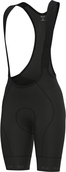 ALE' Pantaloncini ciclismo donna  PR-E STRADA nero 2025