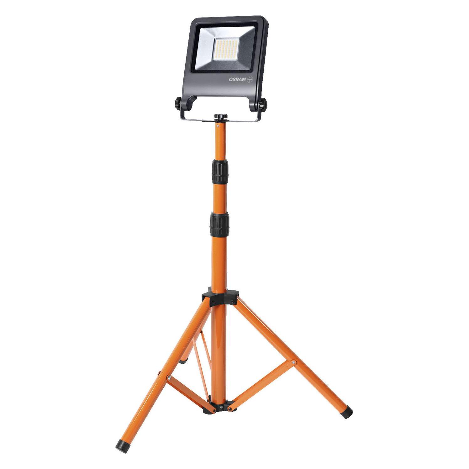 Ledvance OSRAM LED Aussen-Strahler WORKLIGHTS - TRIPOD 1x50W 4000K Neutralweiss 4099854572234 (5000 lm) (4099854572234)