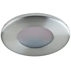 Brumberg Outdoor NV-Einbau-Downlight SYDEL MR16, IP65, 12V, rund, Ø 8.5cm, GX5.3 max. 13W, starr, Edelstahl matt / Frostglas BRUM-00226422