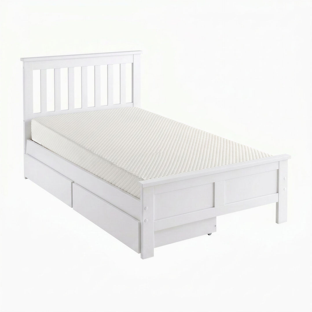 Furniture Box Sollies Rolled Pocket Sprung Medium-Firm Ecofoam Mattress With Neuform Layer Single