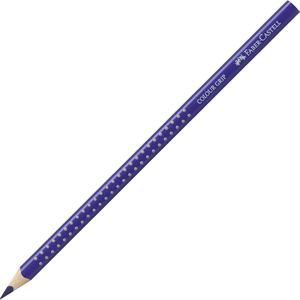 Faber-Castell Buntstifte Colour Grip 2001, 112437, blauviolett, 1 Stück