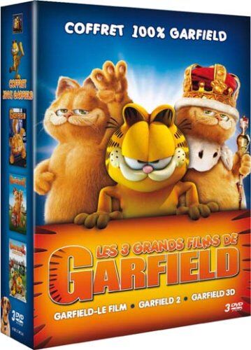 Peter Hewitt - Coffret garfield : garfield, le film ; garfield 2 ; garfield 3D [FR Import] - Preis vom 11.10.2026 03:10:56 h