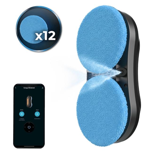 Cecotec Fensterputzroboter Conga Windroid W10 DoubleSpray (CECOTEC)