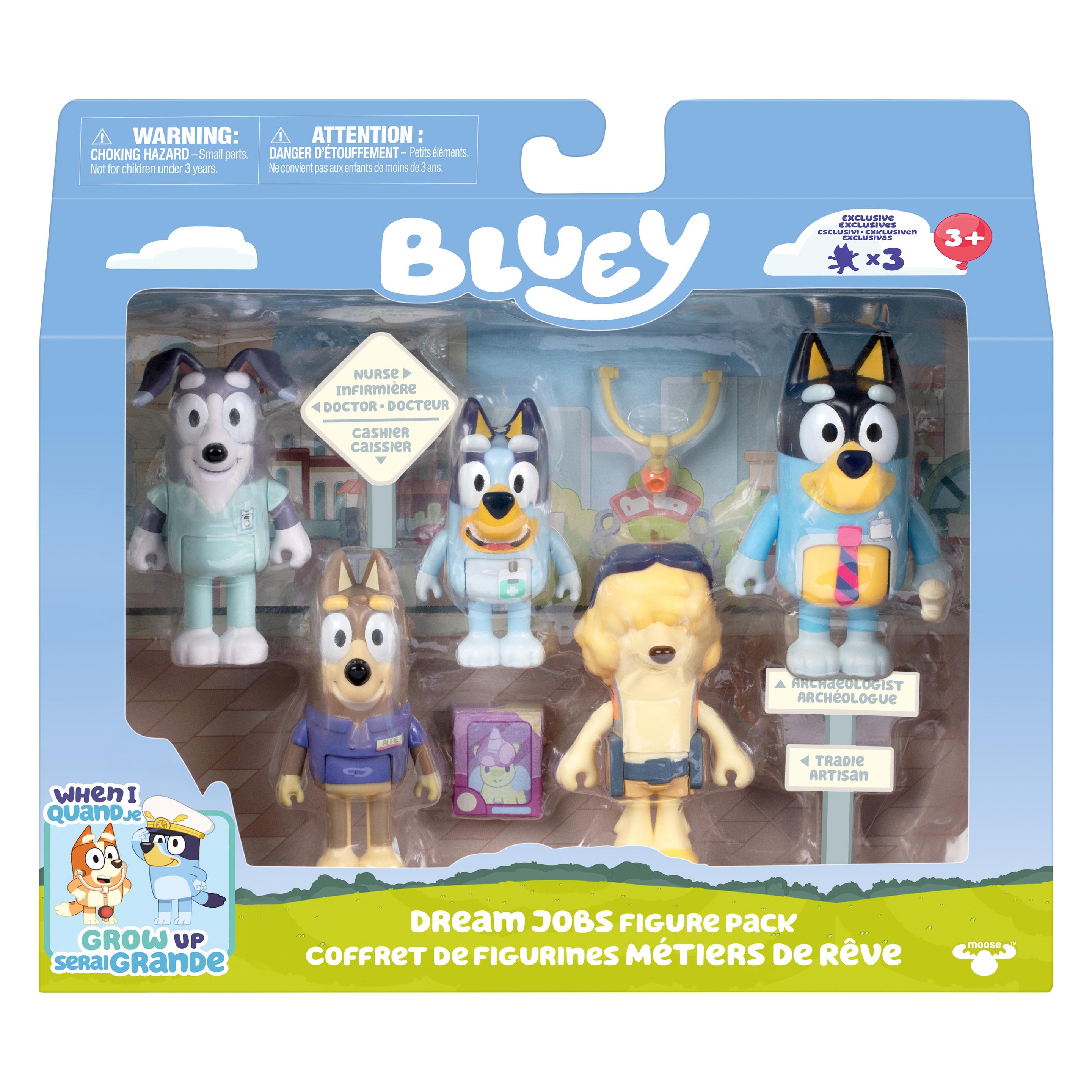 Bluey Dream jobs figure 5-pack (90543)