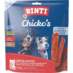 RINTI Chicko Sortenvielfalt XXL PACK Hundesnacks 4 x 175 Gramm