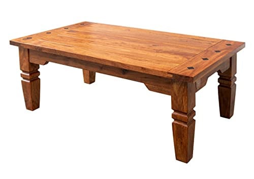 OXFORD Salontafel Geoffrey #0429 Lichtbruin Gelakt Acacia B/D/H: 135 x 75 x 40 cm