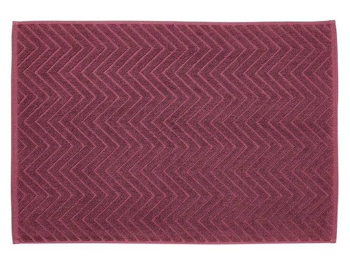 Badematte CHEVRON 50x70cm rot