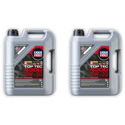 2x Motoröl LIQUI MOLY 3741 Top Tec 4300 5W-30 Motorenöl Leichtlauf Motor Öl 5 Liter