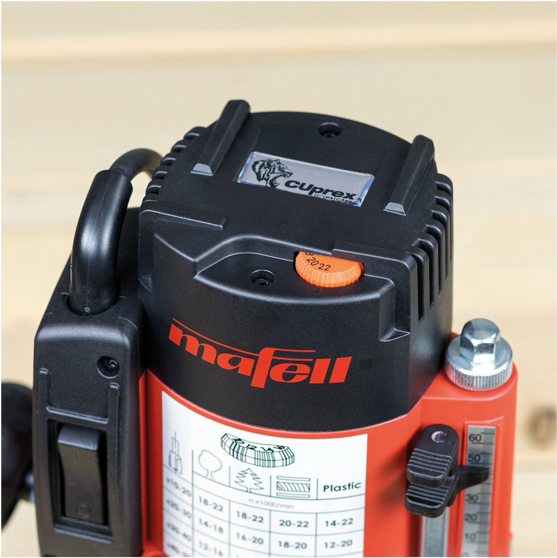 Mafell Oberfräse LO 65 Ec MaxiMAX im T-MAX (91C701)