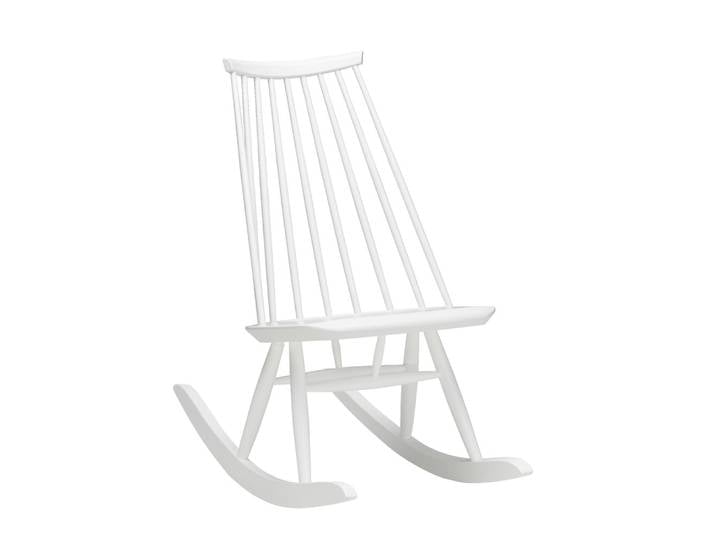 ARTEK fauteuil MADEMOISELLE ROCKING CHAIR (Blanc - Bois massif de bouleau)