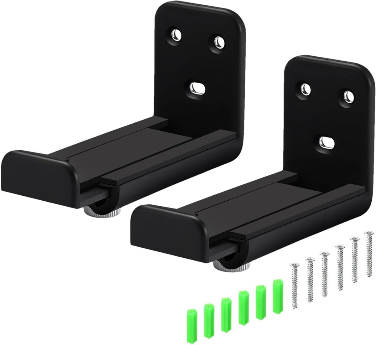Soundbar Wandmontage Beugel - Verstelbare Diepte 9-14 cm - Zwart