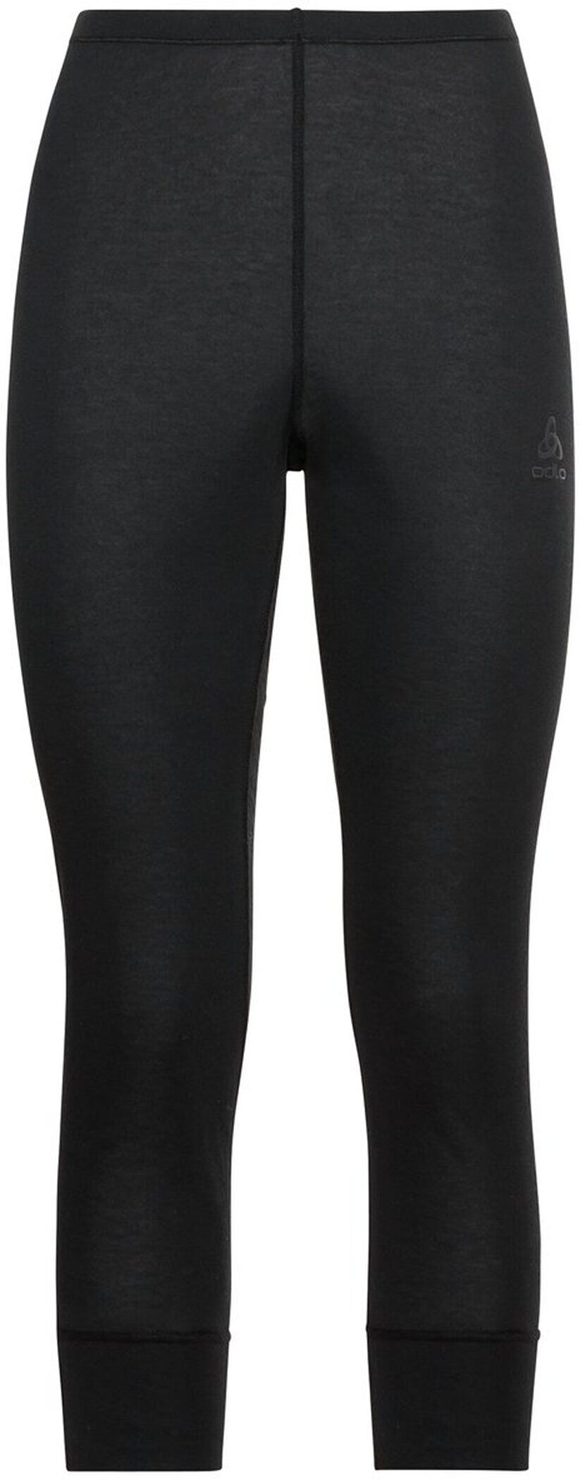 Thermounterhose ODLO "BL BOTTOM 3/4-ACTIVE WARM", Damen, Gr. XS, schwarz, Obermaterial: 100% Polyester, Unterhosen Thermounterhose, sportlicher Stil, atmungsaktives Material, wärmeisolierend schwarz XS