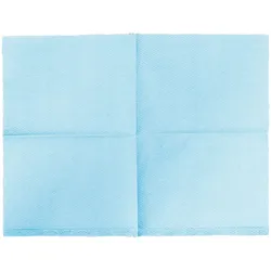 Kopfstützenschoner 25 x 33 cm Tissue/PE hellblau 500 Stück