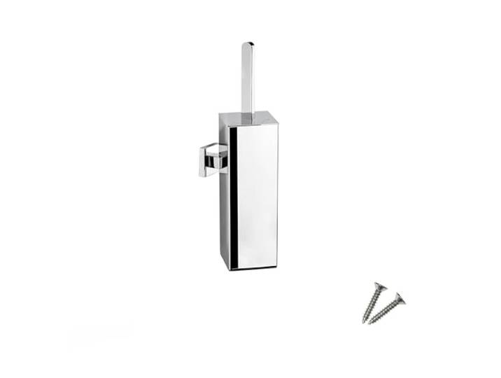 Sagittarius One 360S1 siliconen toiletborstel & houder set (toilet brush), hygiënisch en duurzaam, SUS304 RVS, modern design, chroom