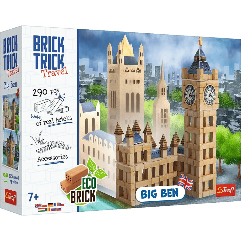 Trefl Brick Trick Travel Big Ben Bouwstenen - 290 stuks